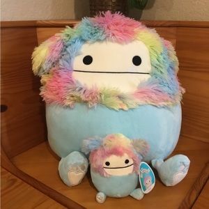 Squishmallow Zozo 16” and 5”